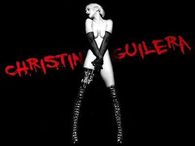 Christina Aguilera Metal Wall Art