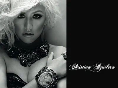 Christina Aguilera Metal Wall Art