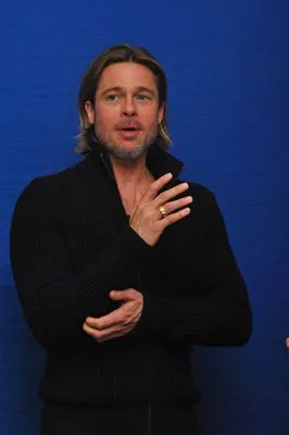 Brad Pitt Metal Wall Art