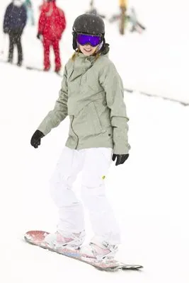 Emma Roberts White Water Bottle With Carabiner