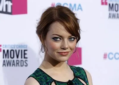 Emma Stone White Water Bottle With Carabiner