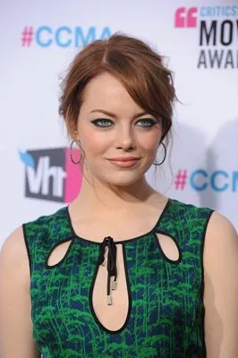 Emma Stone White Water Bottle With Carabiner