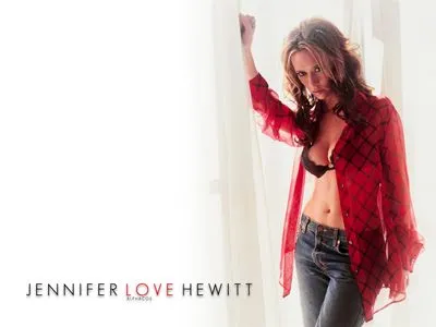 Jennifer Love Hewitt Men's Heavy Long Sleeve TShirt