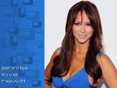 Jennifer Love Hewitt Metal Wall Art