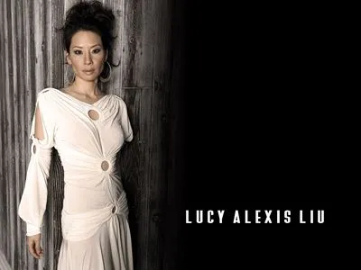 Lucy Liu Mens Pullover Hoodie Sweatshirt