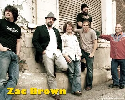 Zac Brown Band Round Flask