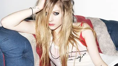 Avril Lavigne Metal Wall Art