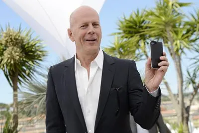Bruce Willis Men's Heavy Long Sleeve TShirt