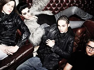 Tokio Hotel Mens Pullover Hoodie Sweatshirt