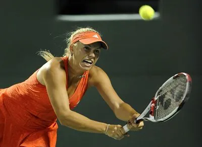 Caroline Wozniacki Metal Wall Art