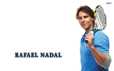 Rafael Nadal White Water Bottle With Carabiner