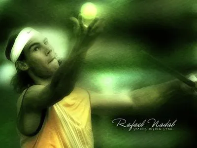 Rafael Nadal Metal Wall Art