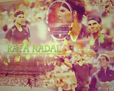 Rafael Nadal Metal Wall Art