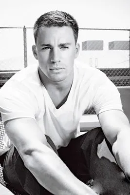 Channing Tatum White Water Bottle With Carabiner