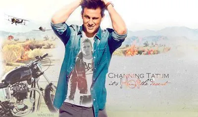 Channing Tatum Metal Wall Art