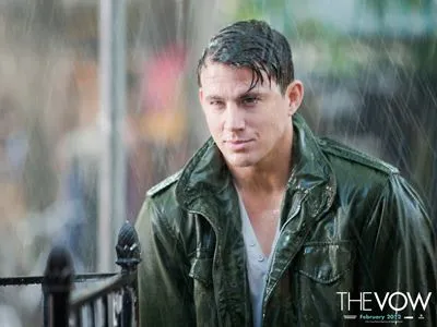 Channing Tatum White Water Bottle With Carabiner