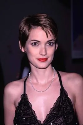 Winona Ryder White Water Bottle With Carabiner