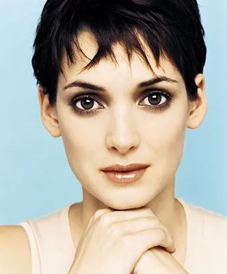 Winona Ryder White Water Bottle With Carabiner