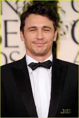 James Franco White Water Bottle With Carabiner