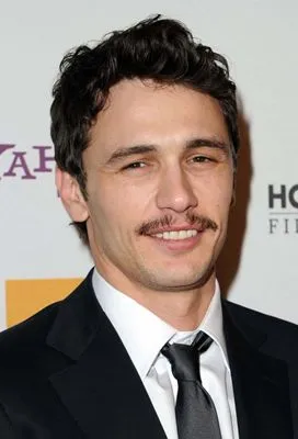 James Franco White Water Bottle With Carabiner