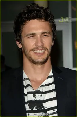 James Franco White Water Bottle With Carabiner