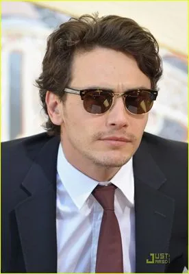 James Franco White Water Bottle With Carabiner