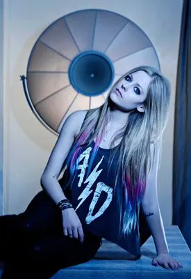 Avril Lavigne Metal Wall Art