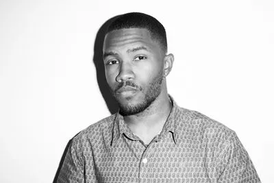 Frank Ocean White Water Bottle With Carabiner