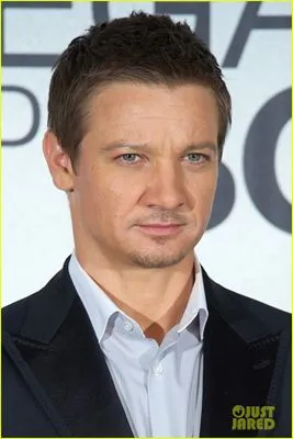 Jeremy Renner White Water Bottle With Carabiner