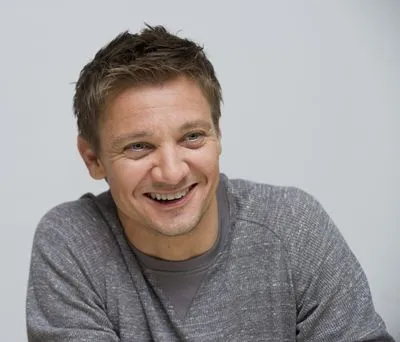 Jeremy Renner White Water Bottle With Carabiner