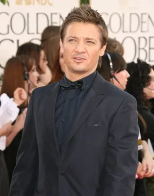 Jeremy Renner White Water Bottle With Carabiner