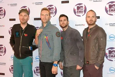 Coldplay Women's Junior Cut Crewneck T-Shirt