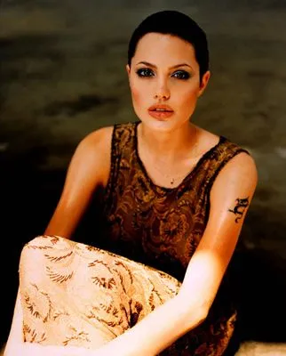Angelina Jolie Metal Wall Art