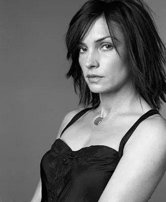 Famke Janssen Metal Wall Art