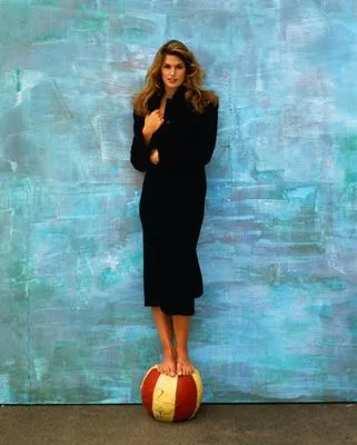 Cindy Crawford White Water Bottle With Carabiner