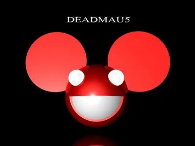 Deadmau5 White Water Bottle With Carabiner