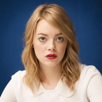 Emma Stone Round Flask