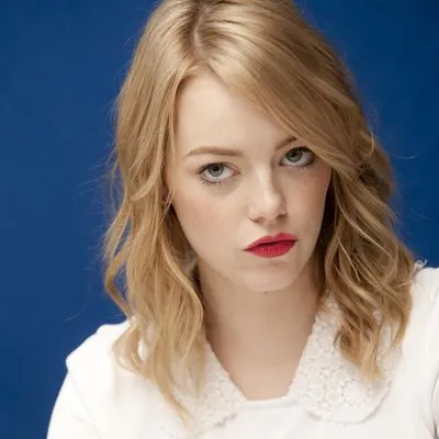 Emma Stone White Water Bottle With Carabiner