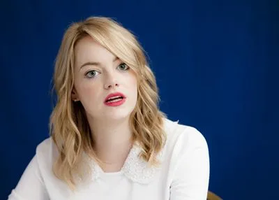 Emma Stone White Water Bottle With Carabiner