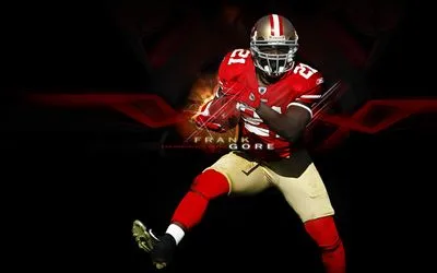 Frank Gore Poster
