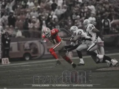 Frank Gore 11oz Metallic Silver Mug