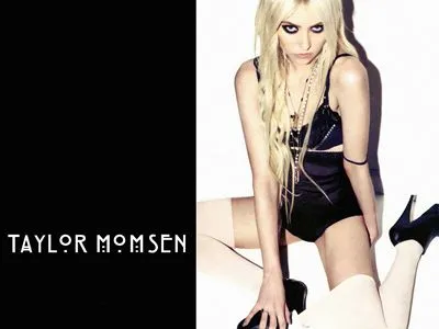 Taylor Momsen Women's Deep V-Neck TShirt