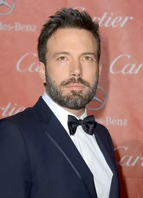 Ben Affleck Round Flask