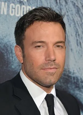 Ben Affleck Round Flask