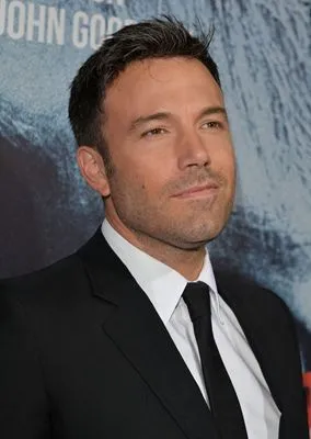 Ben Affleck Round Flask