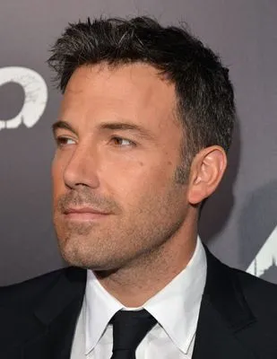 Ben Affleck White Water Bottle With Carabiner