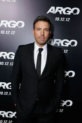 Ben Affleck White Water Bottle With Carabiner