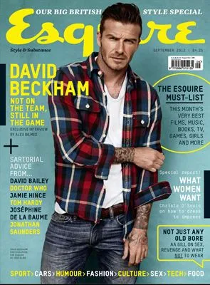 David Beckham Women's Deep V-Neck TShirt