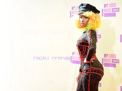 Nicki Minaj White Water Bottle With Carabiner