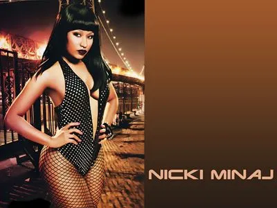 Nicki Minaj White Water Bottle With Carabiner